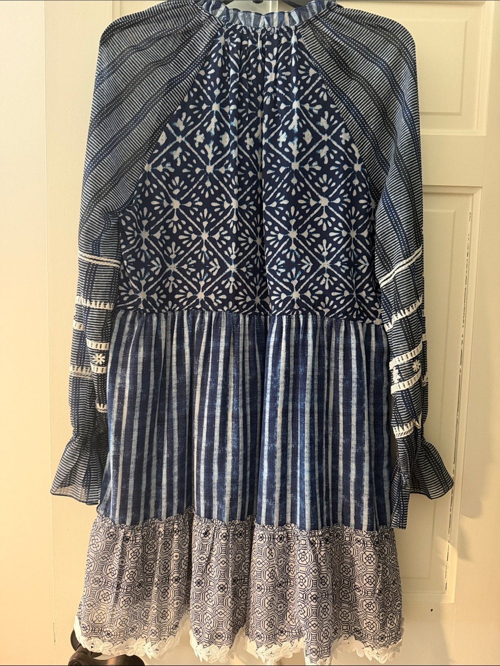 HEMANT AND NANDITA long sleeve tunic dress - Picture 8 of 9